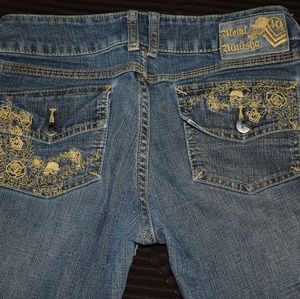 Straight leg Metal Mulisha jeans